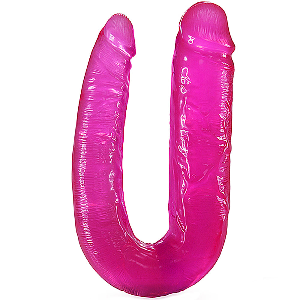 B Yours Double Headed Dildo - 18" Pink