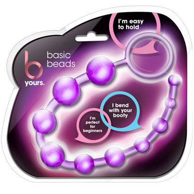 B Yours. Basic Beads-Purple