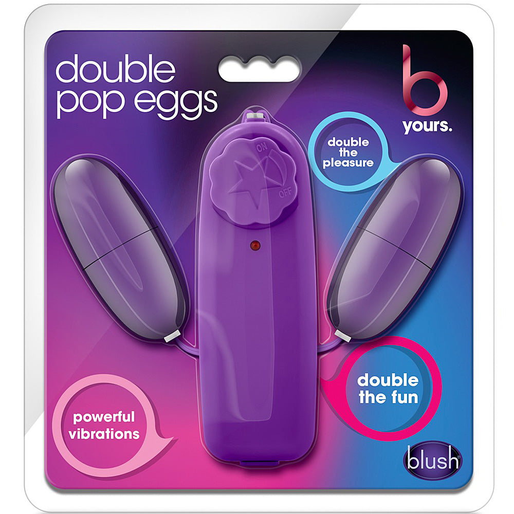 B Yours Double Pop Eggs - Plum