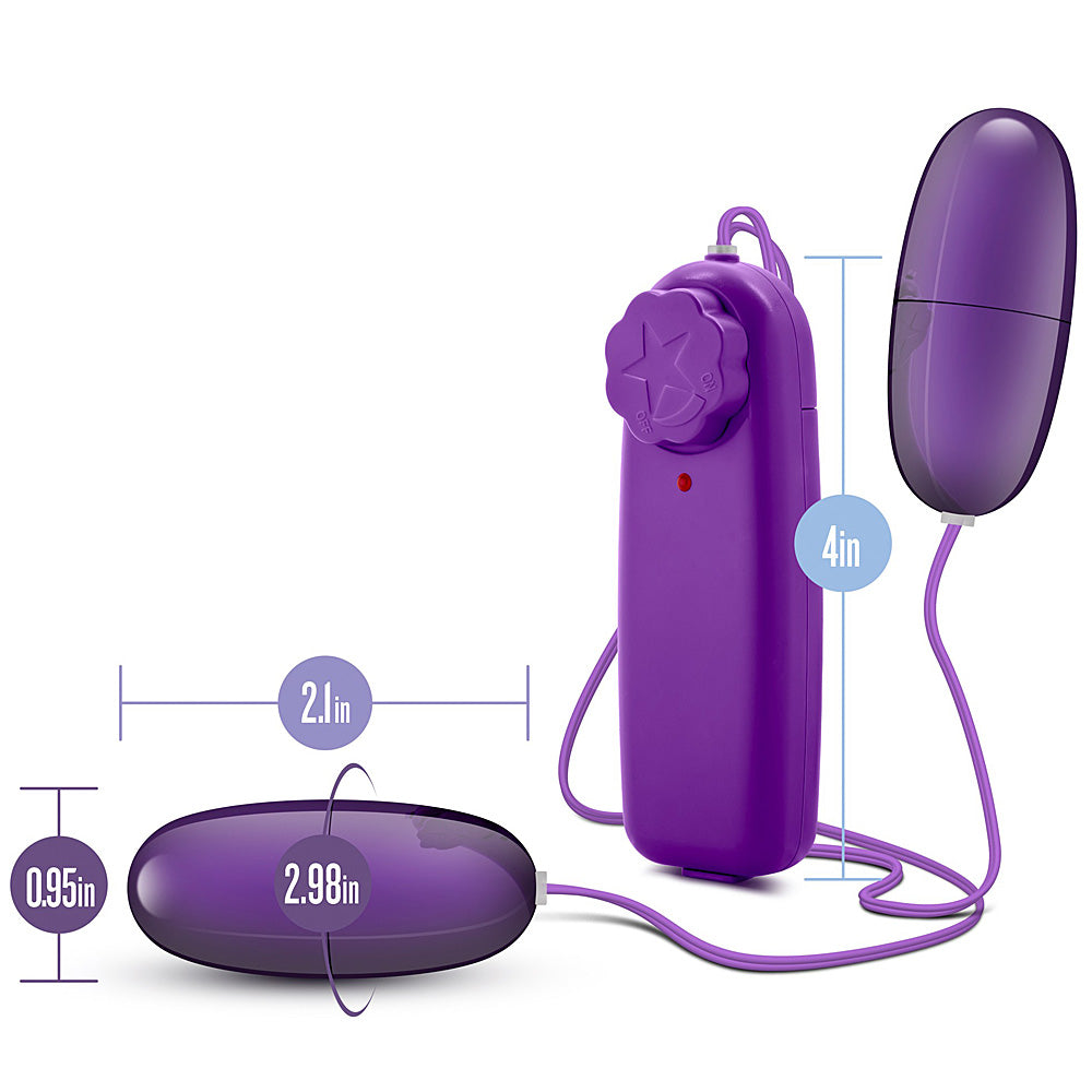 B Yours Double Pop Eggs - Plum