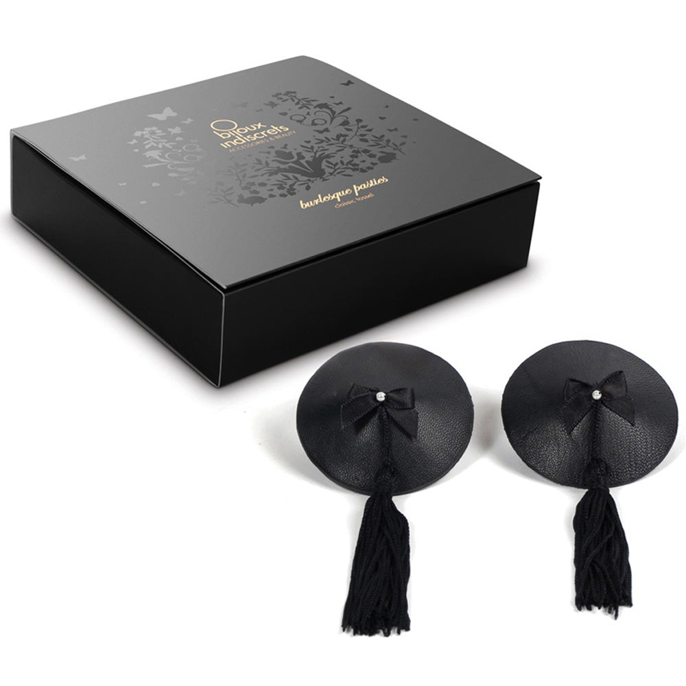 Bijoux Burlesque Classic Pasties-Black