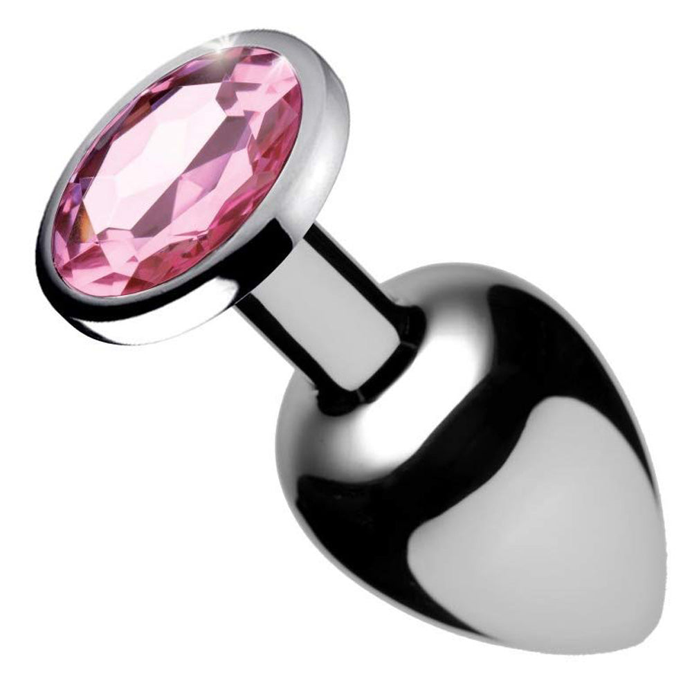 Booty Sparks Pink Gem Anal Plug-Large