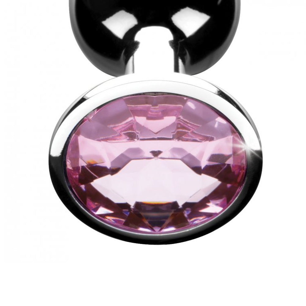 Booty Sparks Pink Gem Anal Plug-Large