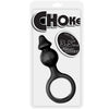 Choke 3.5" Silicone Butt Plug-Black