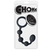 Choke Silicone Butt Beads 7"-Black