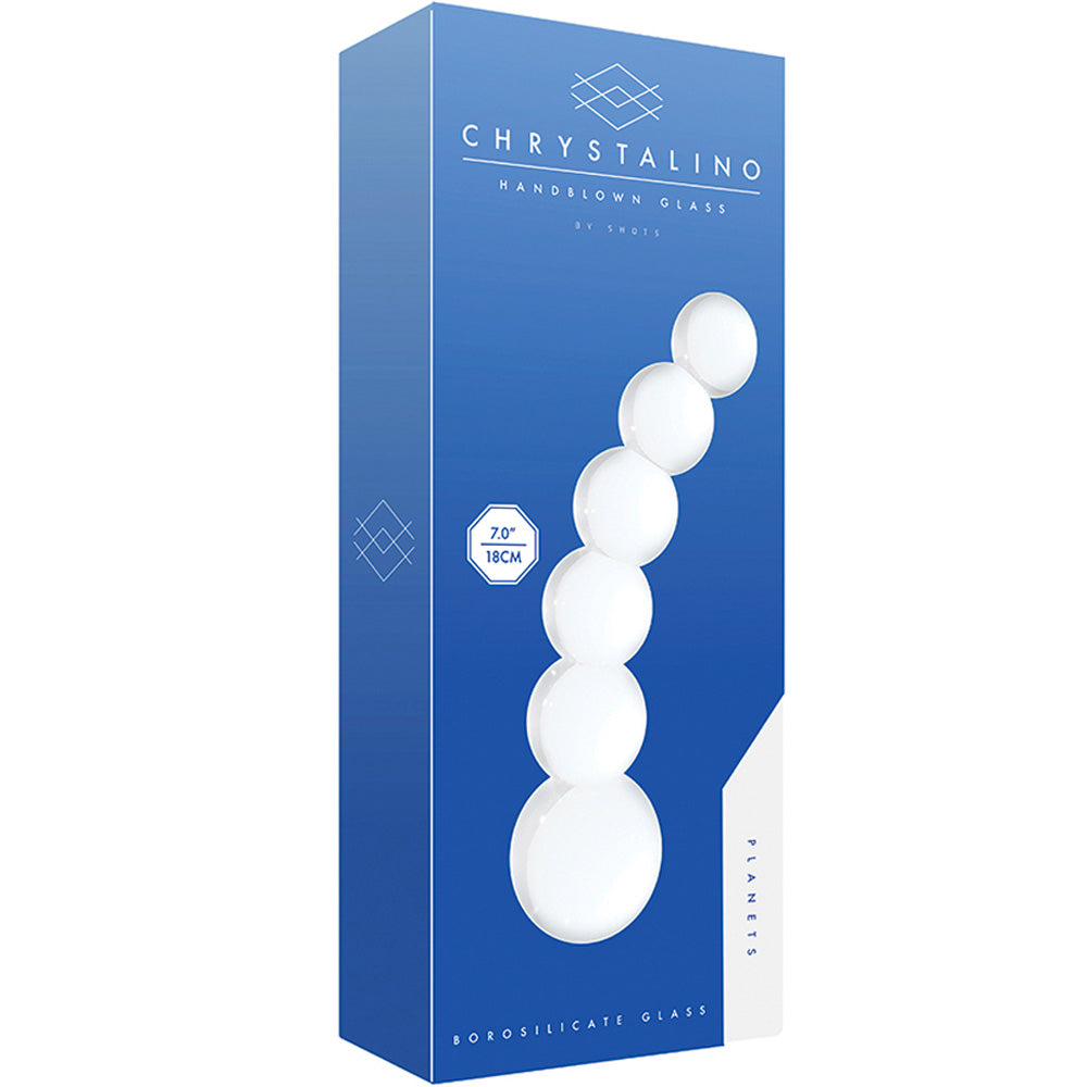 Chrystalino Planets - White 7.25"