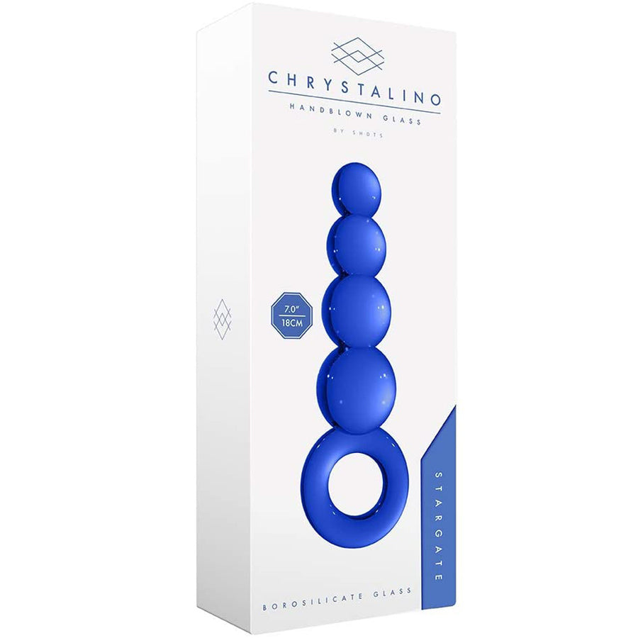 Chrystalino Stargate - Blue 6.75"