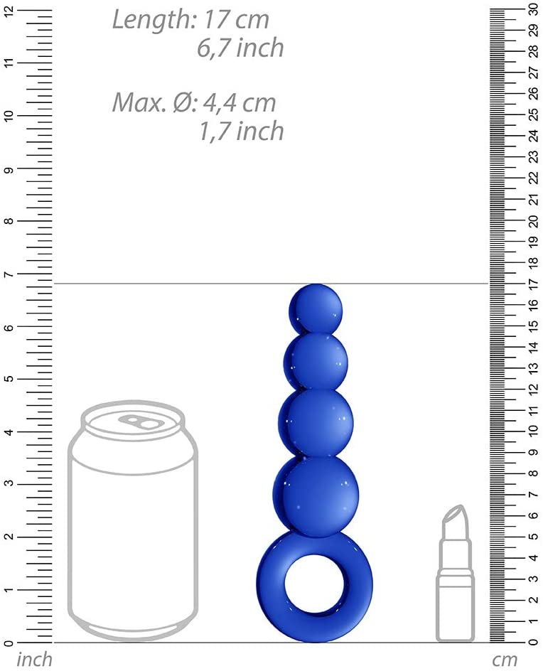 Chrystalino Stargate - Blue 6.75"