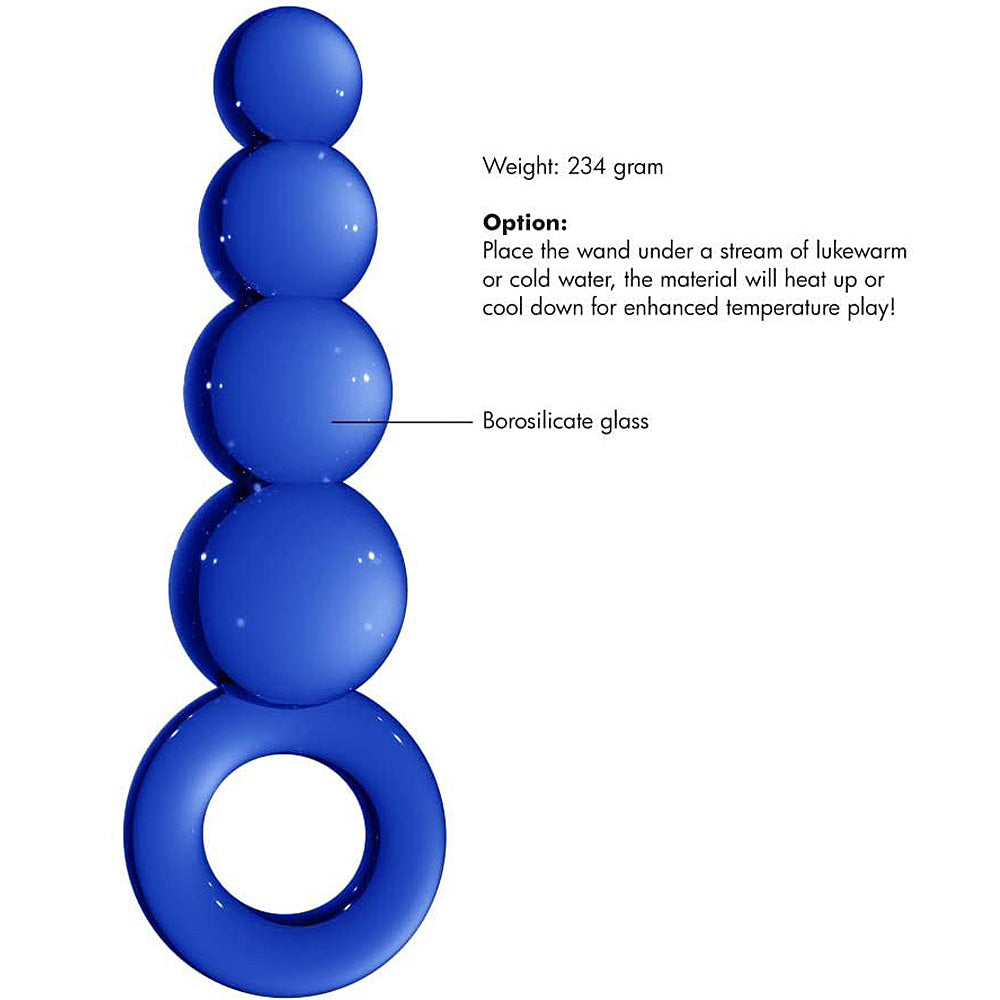 Chrystalino Stargate - Blue 6.75"