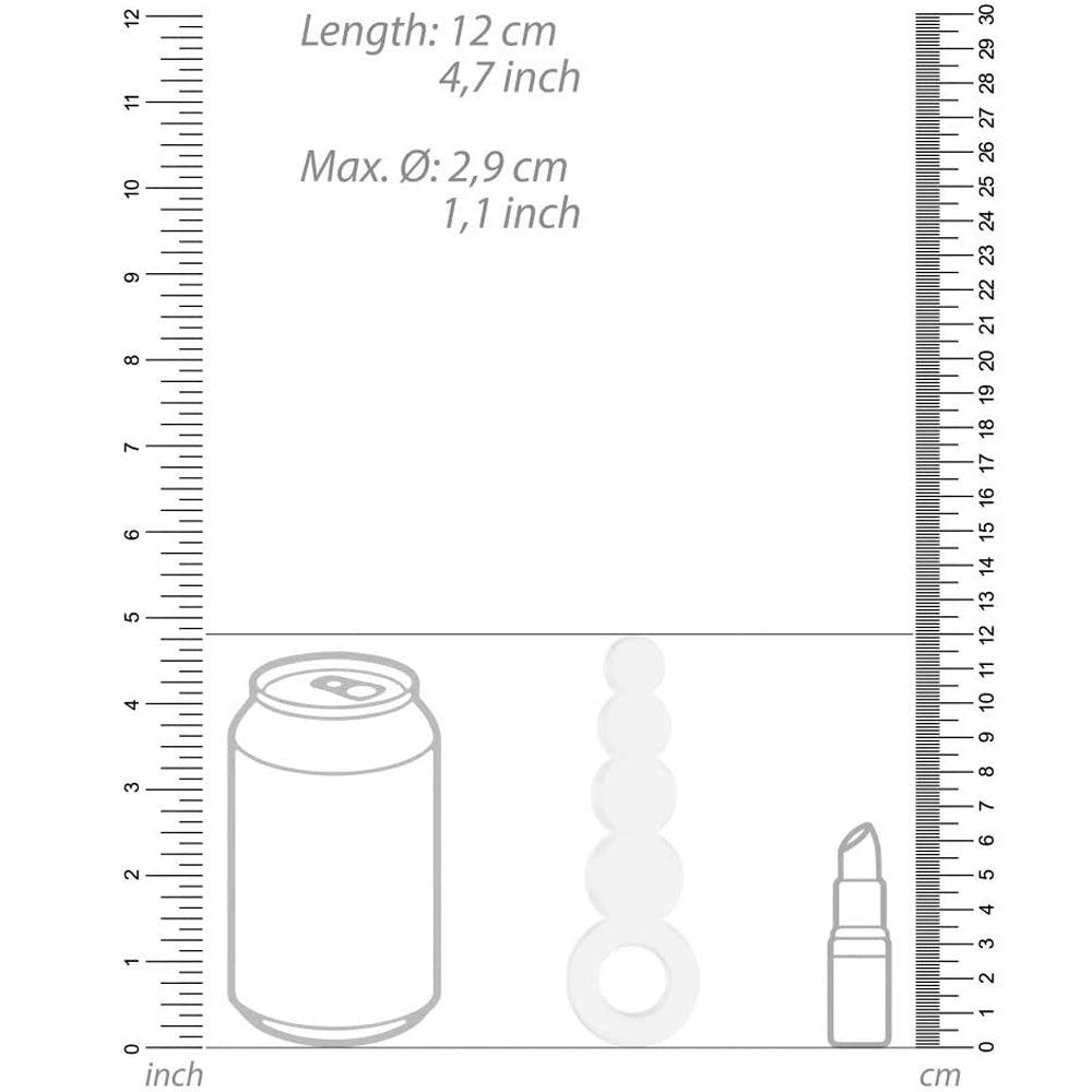 Chrystalino Tickler - White 4.75"