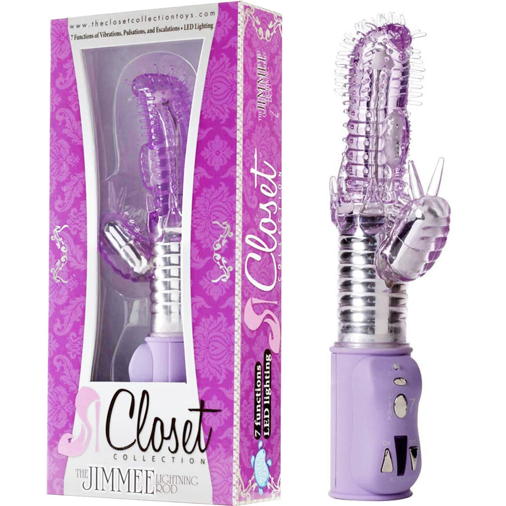 Closet Collection The Jimmee Lightning Rod-Purple