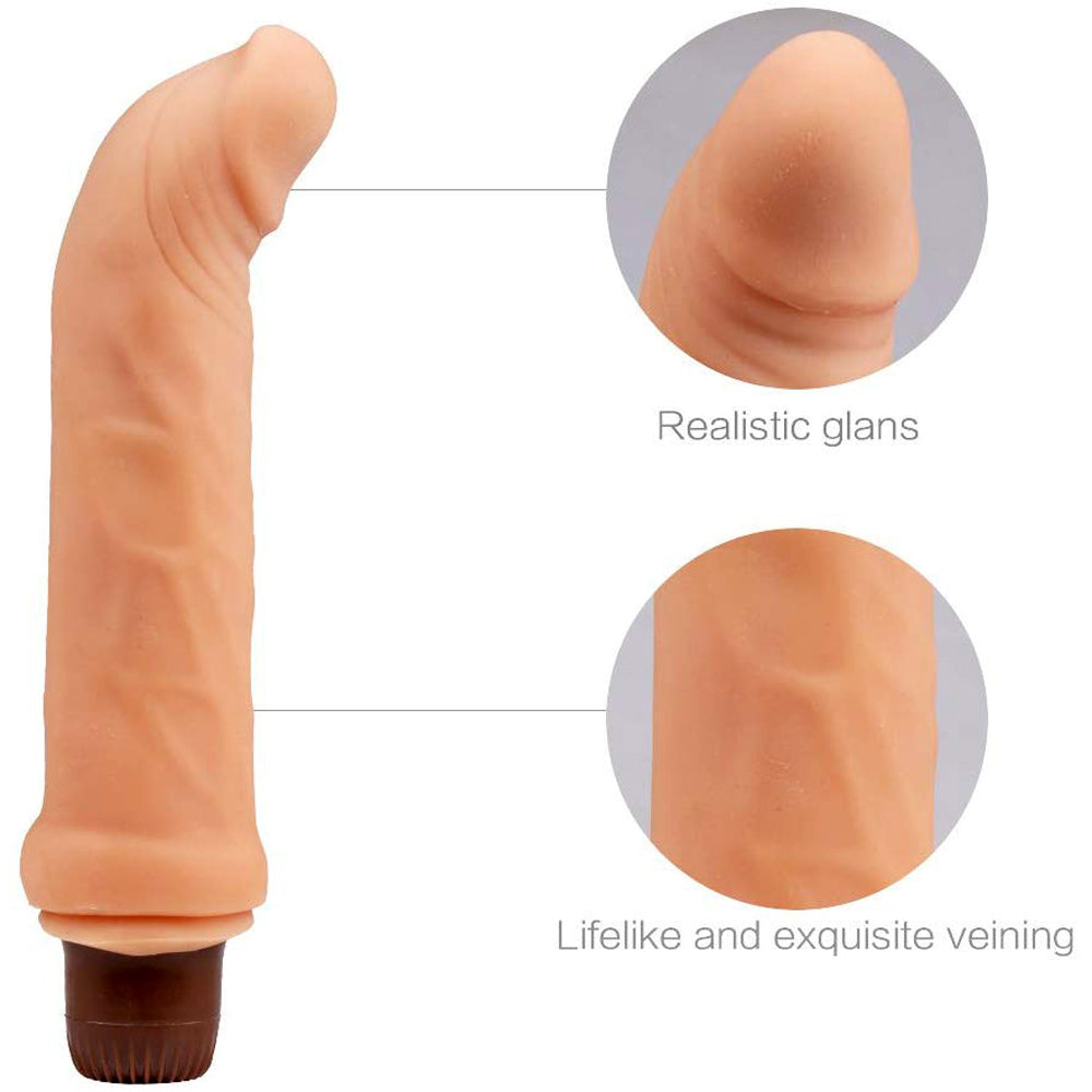 CyberSkin G-Spot Buzzer - 7.5" Light