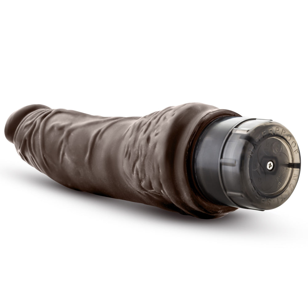 Blush Novelties - Dr. Skin Cock Vibe 7 - 8.5" Chocolate