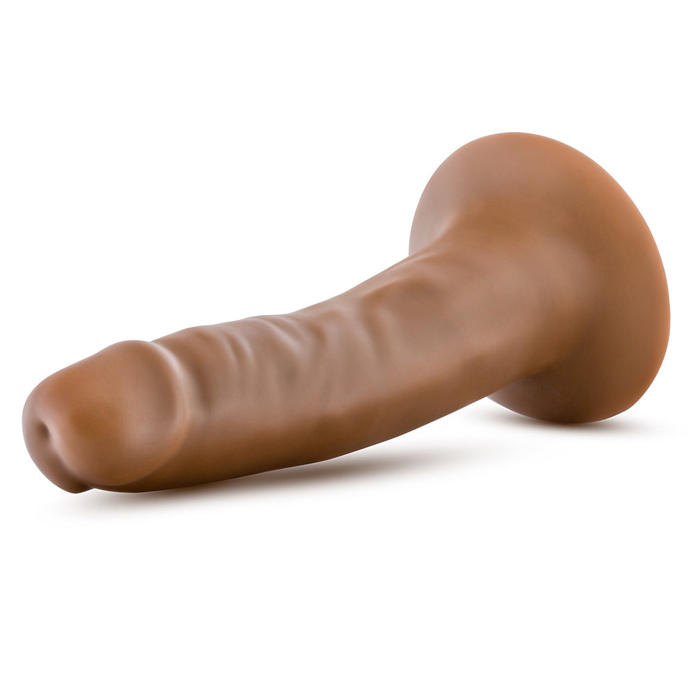 Blush Novelties - Dr. Skin Cock With Suction Cup - 5.5" Mocha