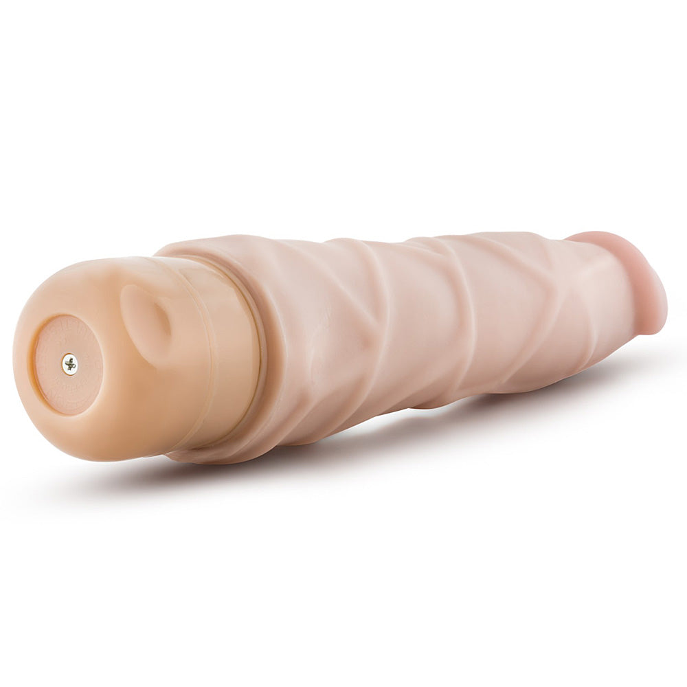 Blush Novelties - Dr. Skin Cock Vibe 1 Vibrating Cock - 9" Beige