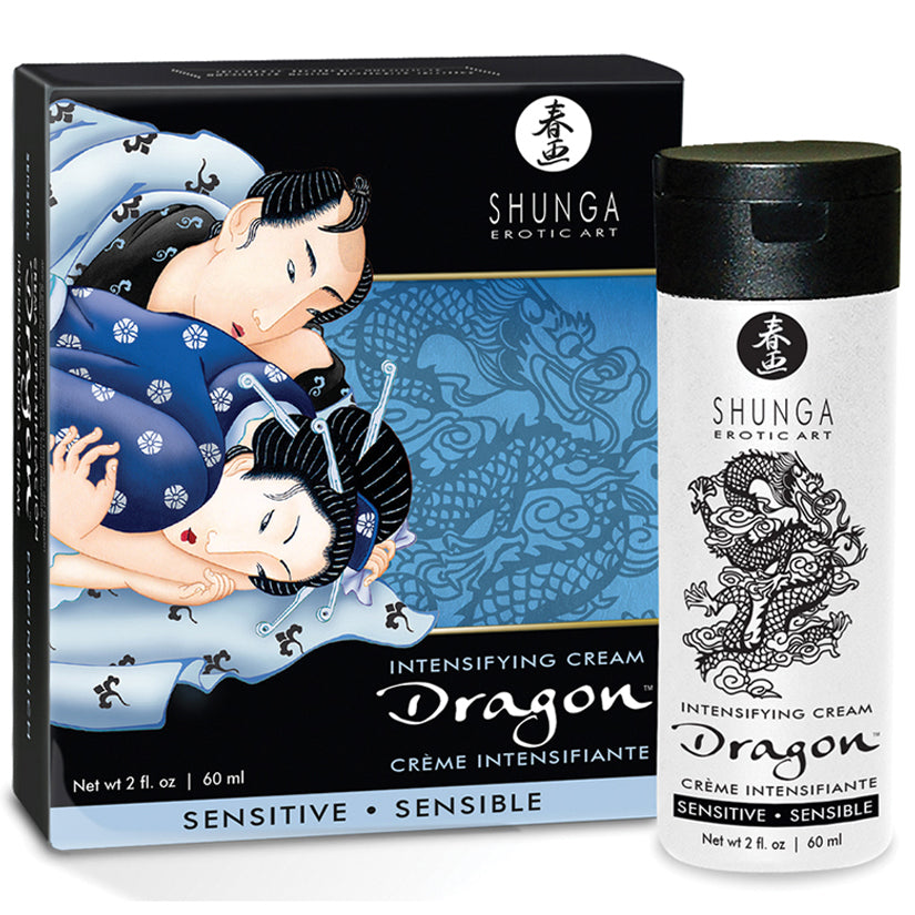 Shunga Dragon Sensitive  - 2oz - Godfather Adult Sex and Pleasure Toys