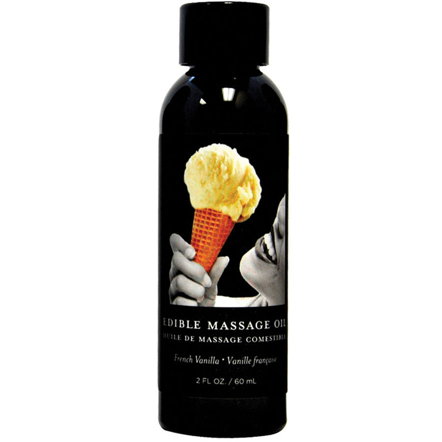 Earthly Body Edible Massage Oil-Vanilla 2oz