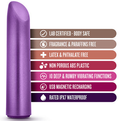 Blush Novelties - Exposed Nocturnal Rechargeable Lipstick Vibe - Sugar Plum
