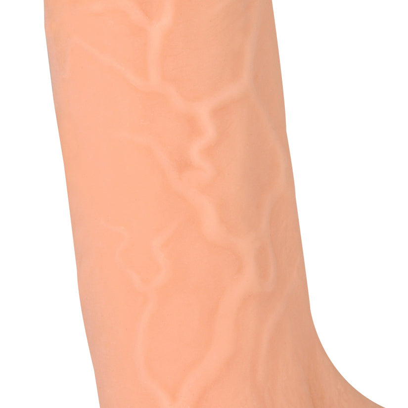 Dix Realistic Dong 8"-Flesh - Godfather Adult Sex and Pleasure Toys