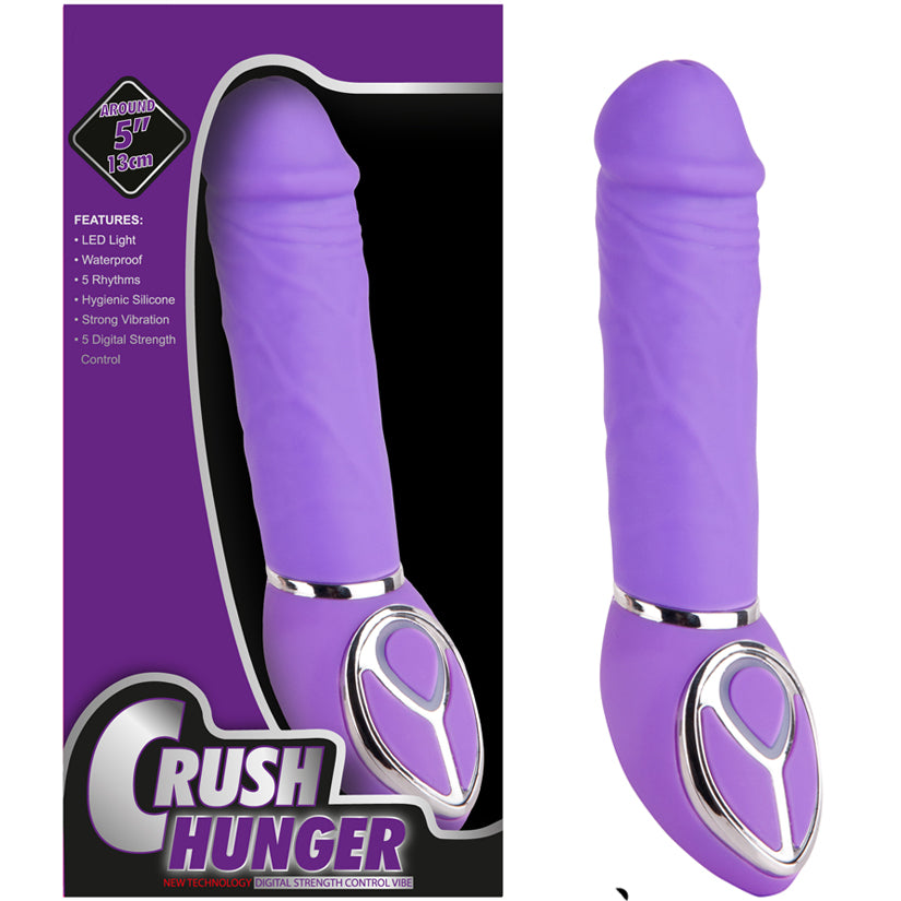 Crush Hunger 5"-Purple - Godfather Adult Sex and Pleasure Toys