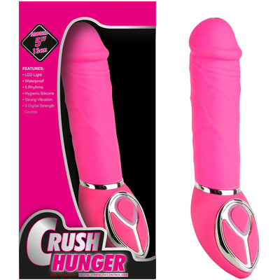 Crush Hunger 5"-Pink - Godfather Adult Sex and Pleasure Toys