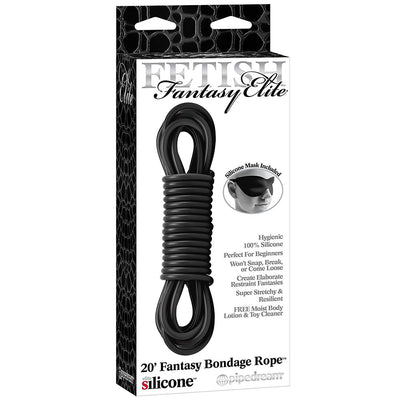 Fetish Fantasy Elite 20" Fantasy Bondage Rope-Black
