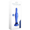 Chrystalino Flask Blue 7" - Godfather Adult Sex and Pleasure Toys