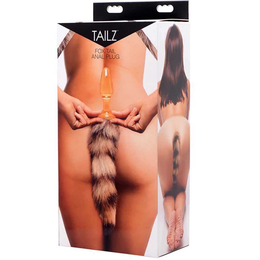 Tailz Fox Tail Anal Plug-Glass