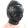 Full Head Restraint Hood Mask - Black