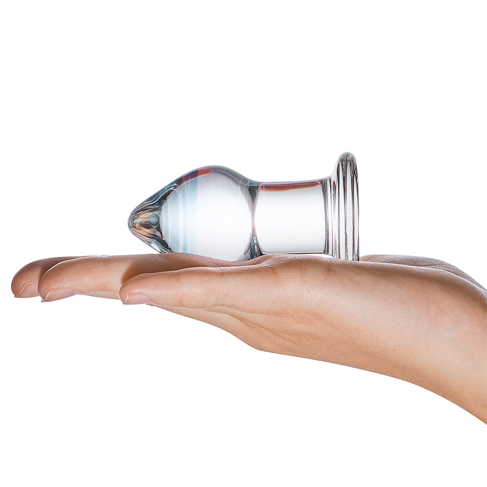 Glas - Amethyst Rain Butt Plug