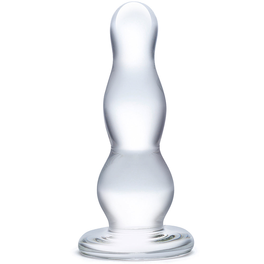 Glas - Butt Plug-Clear 4"