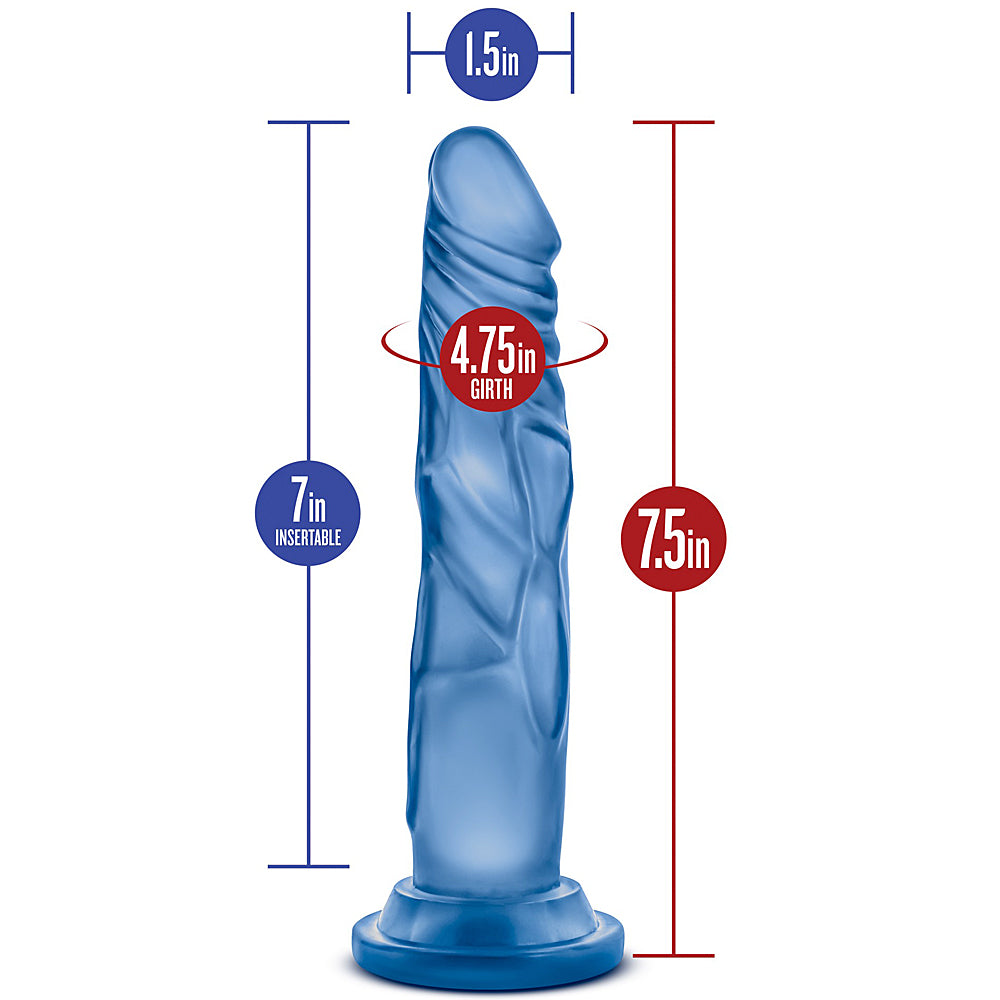 Glow Dicks Kandi - 7.5" Blue