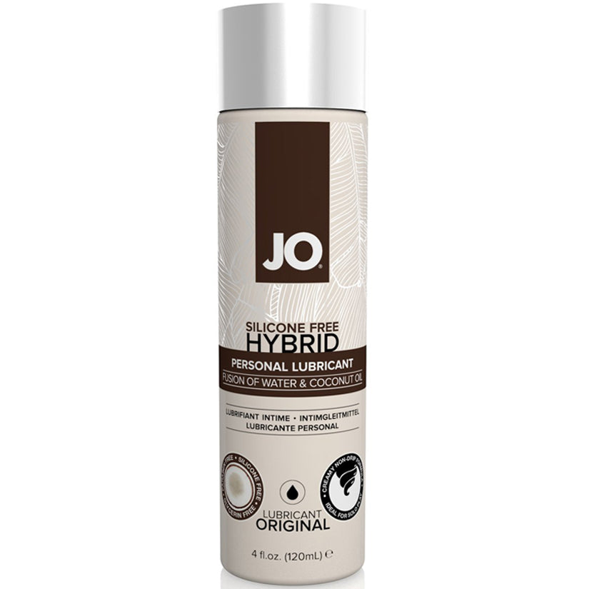 JO Hybrid Silicone Free With Coconut-Original 4oz - Godfather Adult Sex and Pleasure Toys