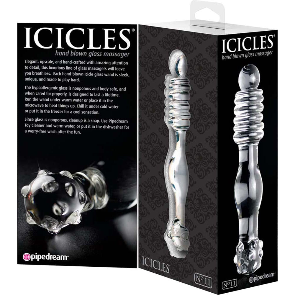Pipedream - Icicles No.11 - 6" Clear