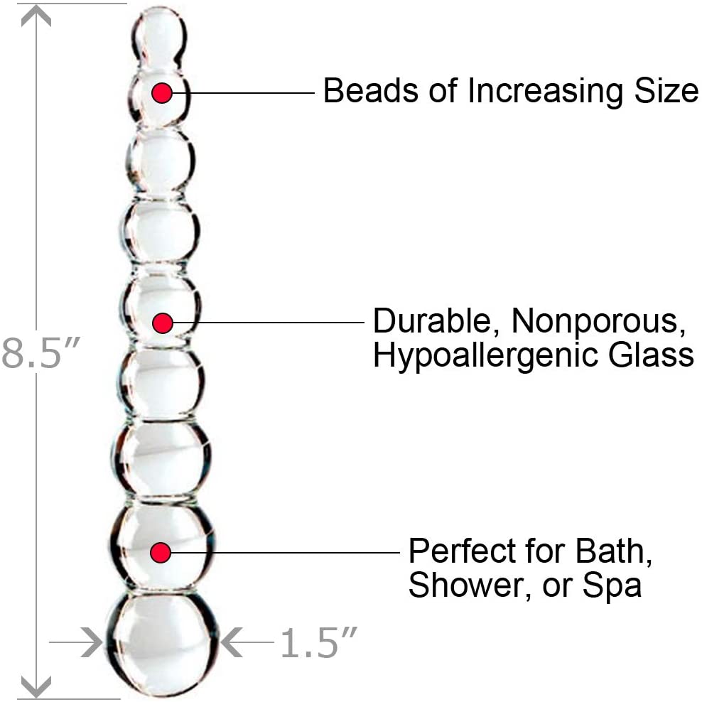 Pipedream - Icicles No.2 - Clear 8.5"