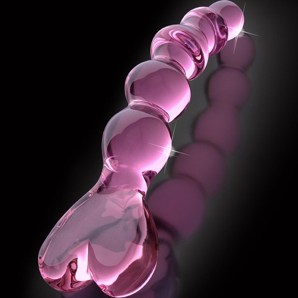 Pipedream - Icicles No.43 - Heart Shaped - Pink 8"