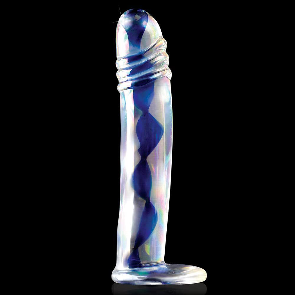 Pipedream - Icicles No.9 - 6.25" Blue Swirl