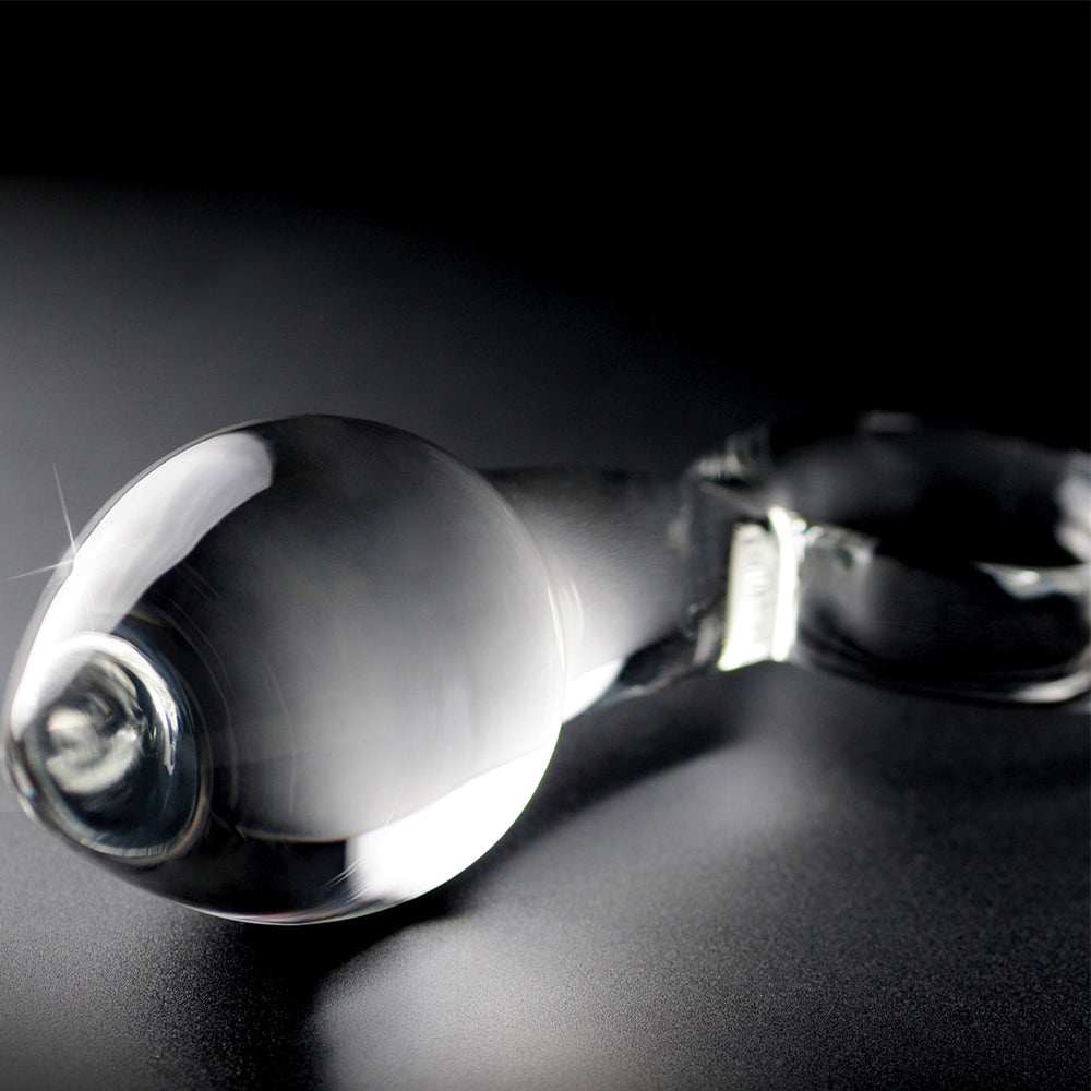 Pipedream - Icicles No.14 - Glass Plug - Clear 5.5"