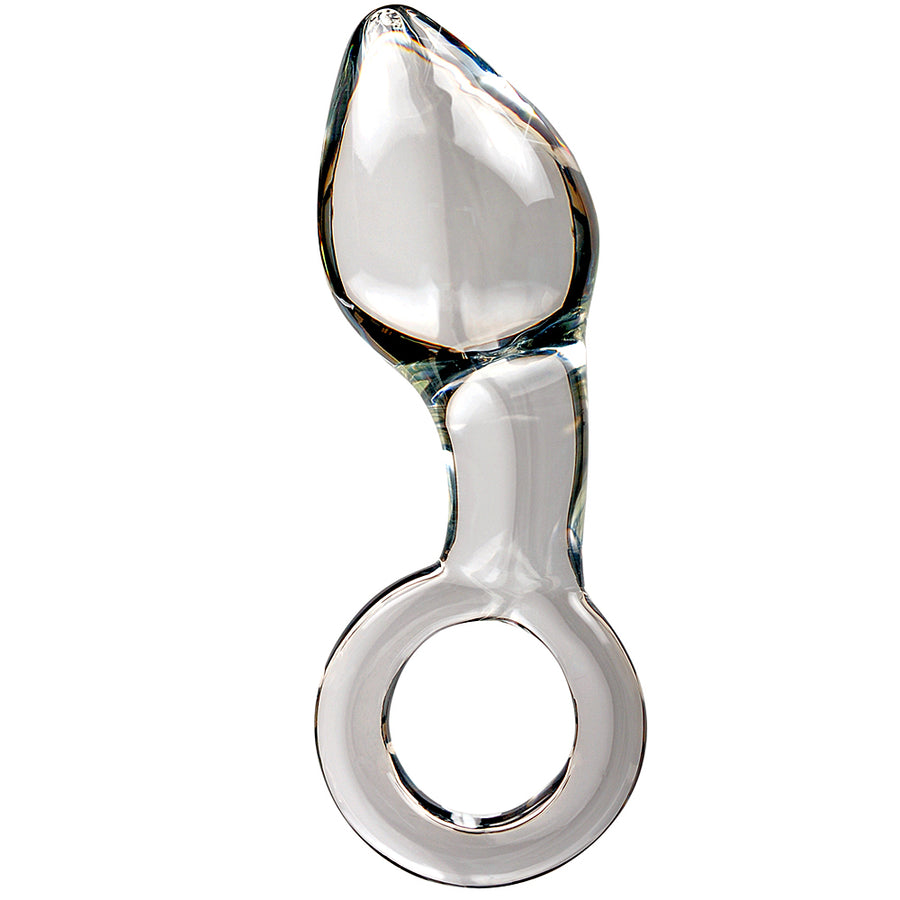 Pipedream - Icicles No.14 - Glass Plug - Clear 5.5"