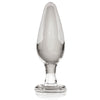Pipedream - Icicles No.26 - Glass Plug - Clear 4.5"