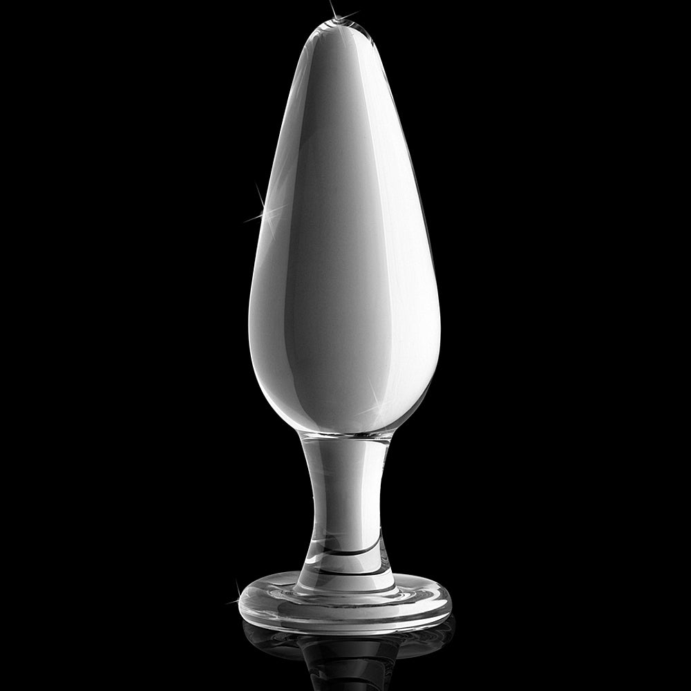 Pipedream - Icicles No.26 - Glass Plug - Clear 4.5"