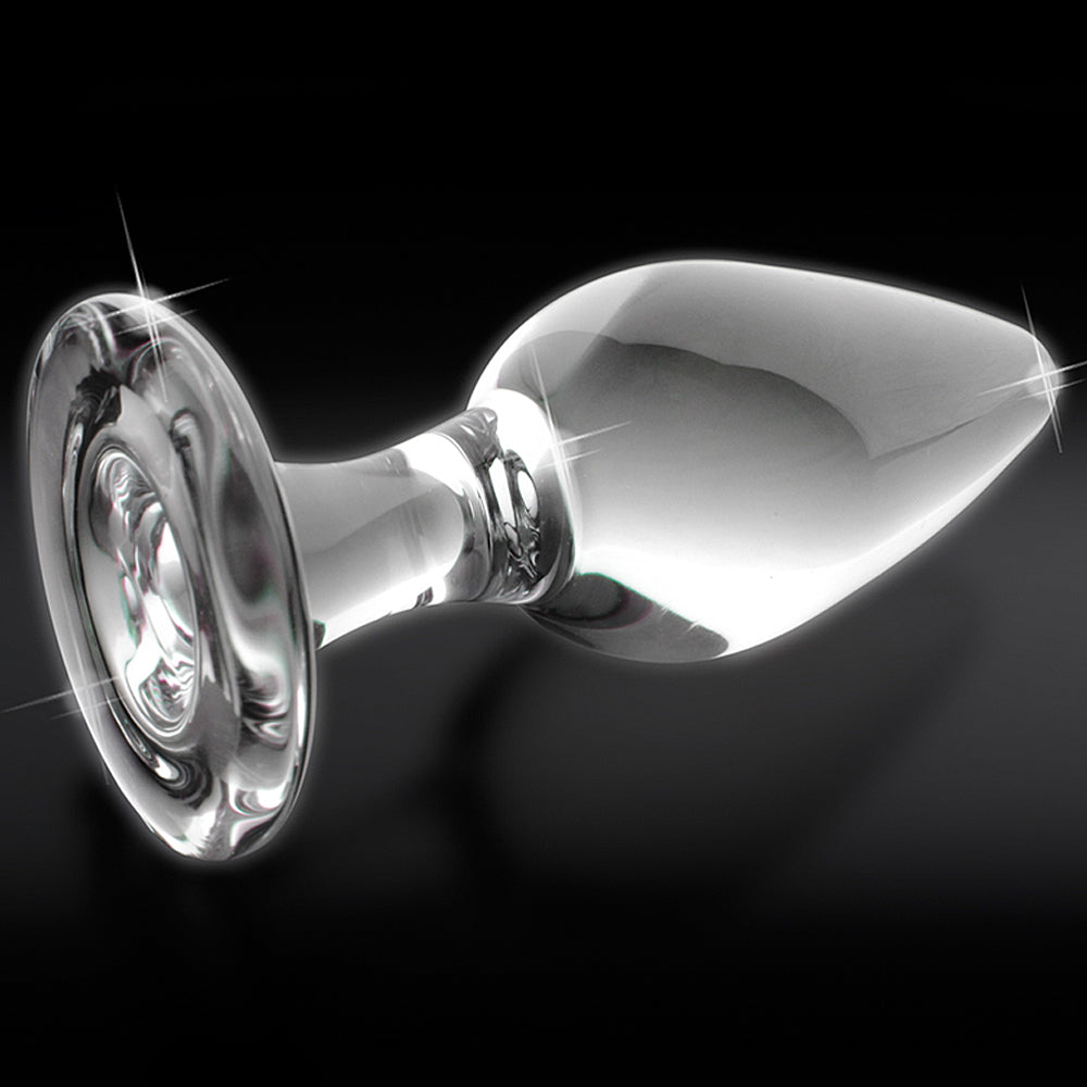 Pipedream - Icicles No.26 - Glass Plug - Clear 4.5"