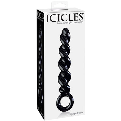 Pipedream - Icicles No.39 - Black 9"