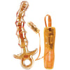 Pipedream - Icicles No.15 - 10 Function Vibrating Glass Teaser - 6.75" Yellow