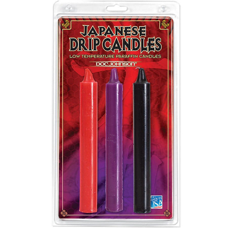 Japanese Drip Candles (3 Pack) - Godfather Adult Sex and Pleasure Toys