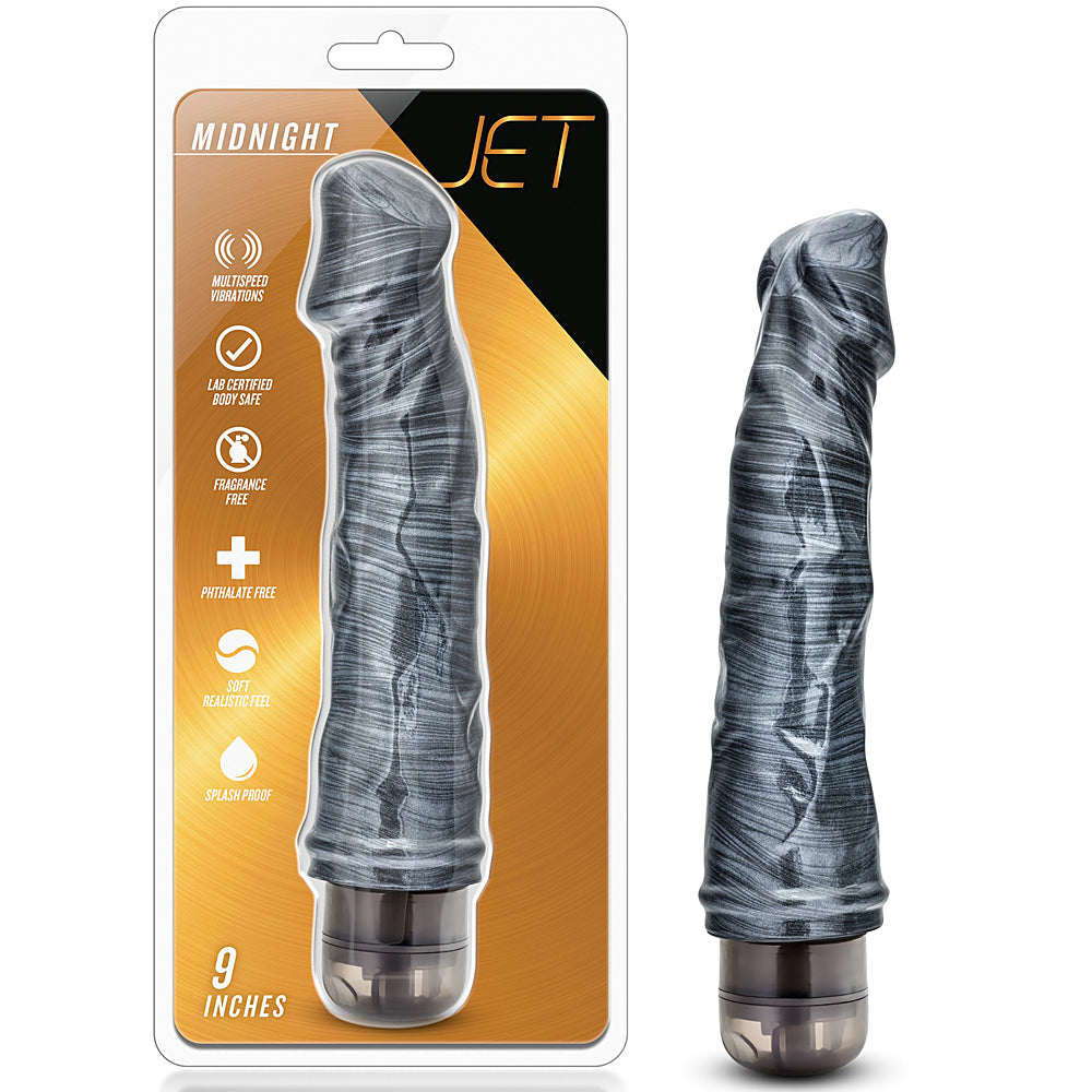 Jet Midnight - 9" Carbon Metallic Black