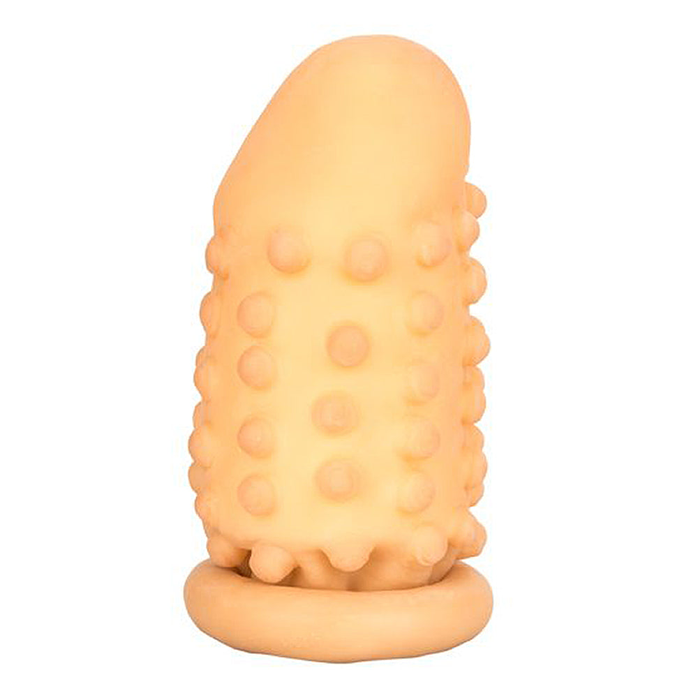 Cal Exotics - Latex Extension Nubby-Ivory 3"