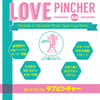 Love Pincher Vibrating Nipple Clamps - Pink