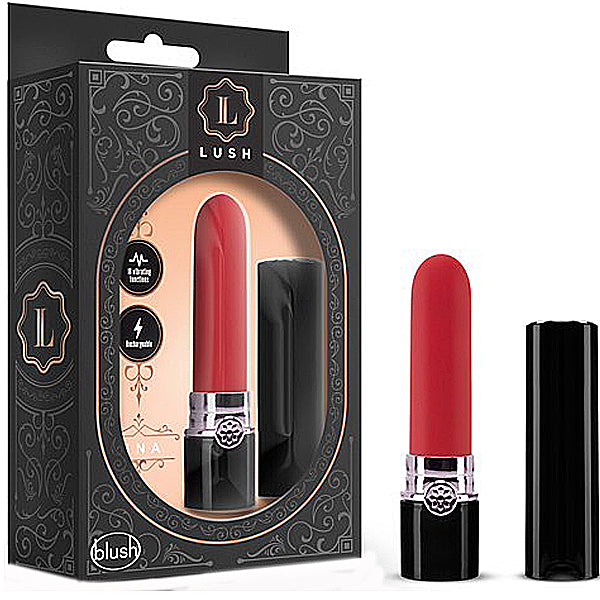Lush Lina Lipstick Vibrator - Scarlet