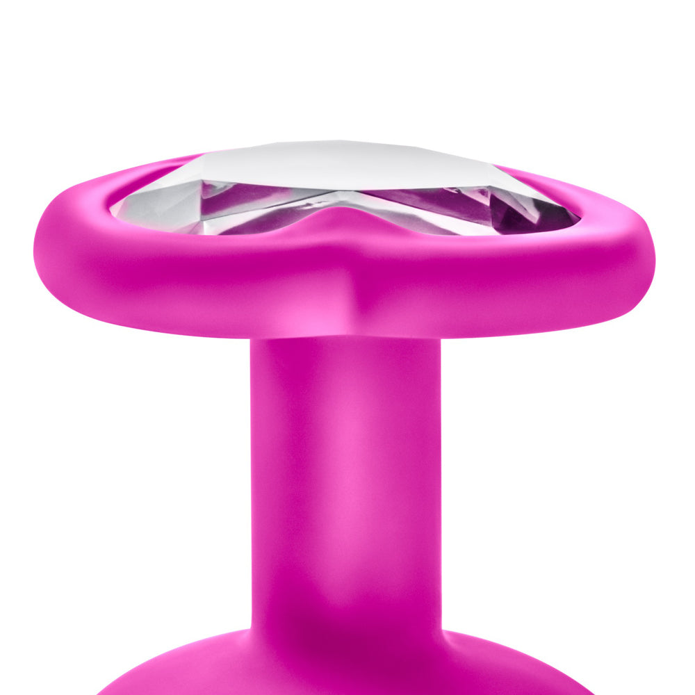 Blush Novelties - Luxe Bling Plugs Training Kit Pink w/White Gems